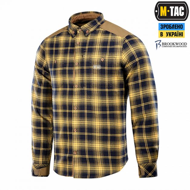 M-Tac рубашка Redneck Shirt Navy Blue/Yellow