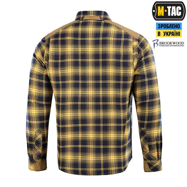 M-Tac рубашка Redneck Shirt Navy Blue/Yellow