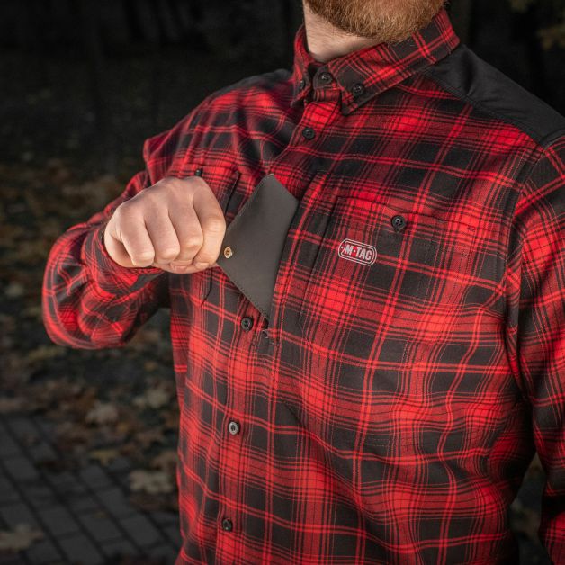 M-Tac сорочка Redneck Shirt Red/Black