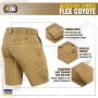 M-Tac шорти Aggressor Summer Flex Coyote