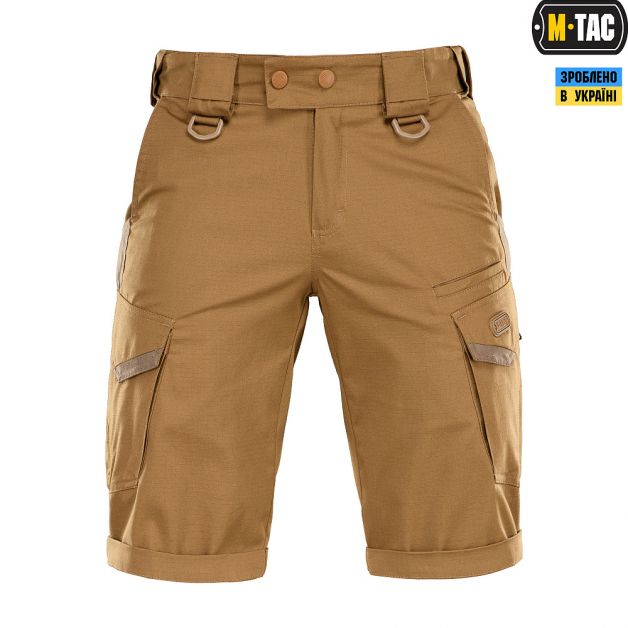 M-Tac шорты Aggressor Gen.II Flex Coyote Brown
