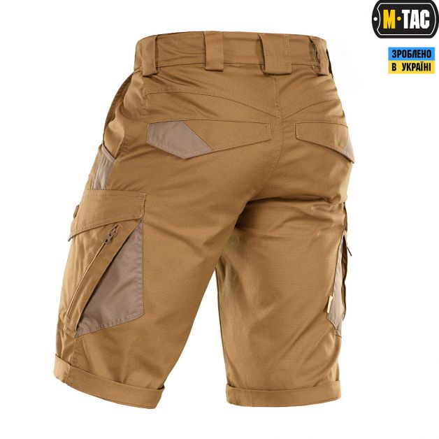 M-Tac шорты Aggressor Gen.II Flex Coyote Brown