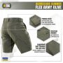 M-Tac шорти Aggressor Summer Flex Army Olive