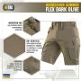 M-Tac шорти Aggressor Summer Flex Dark Olive