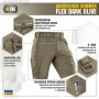 M-Tac шорти Aggressor Summer Flex Dark Olive