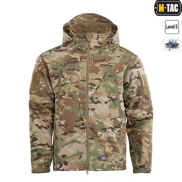 M-Tac куртка Soft Shell з підстібкою MC