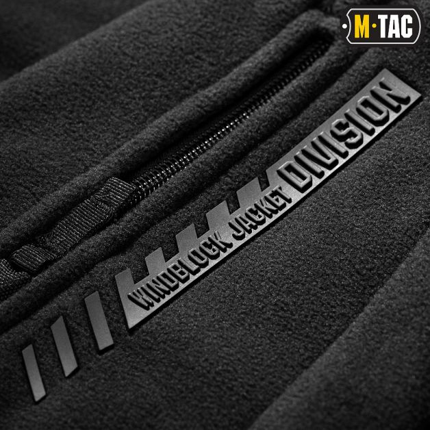 M-Tac куртка флисовая Windblock Division Gen.2 Black