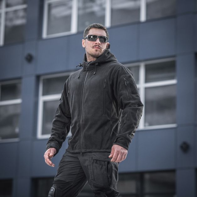 M-Tac куртка флисовая Windblock Division Gen.2 Black