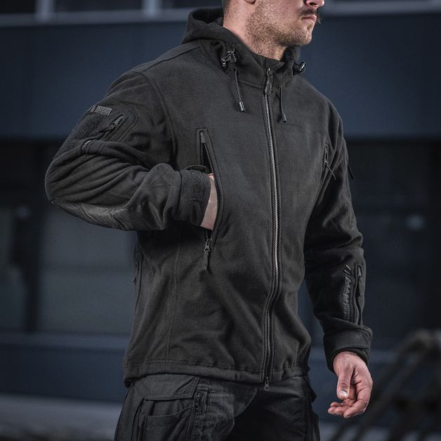 M-Tac куртка флисовая Windblock Division Gen.2 Black