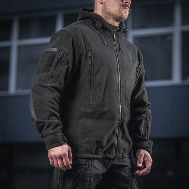 M-Tac куртка флисовая Windblock Division Gen.2 Black