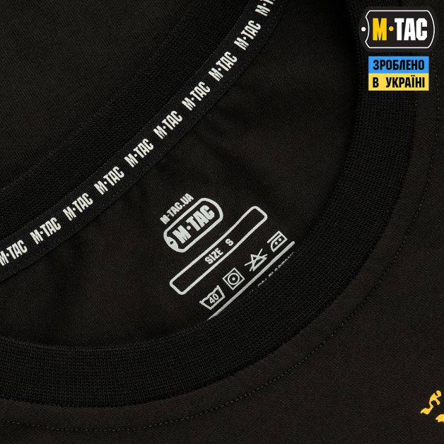 M-Tac футболка Месник довгий рукав Black/Yellow/Blue