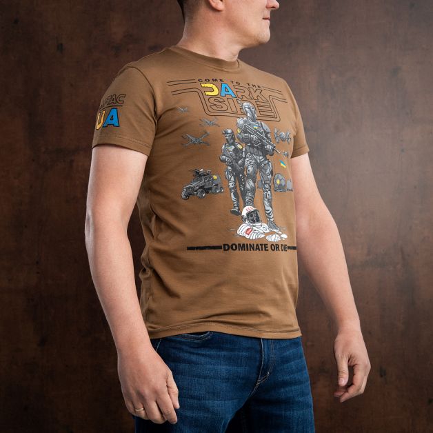 M-Tac футболка UA Side Coyote Brown