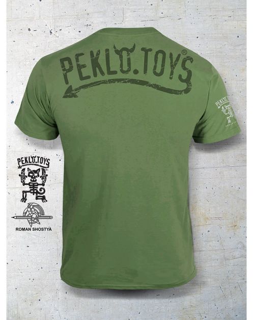 PEKLO.TOYS футболка Близнюки Olive