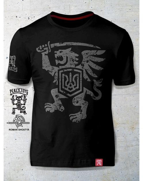PEKLO.TOYS футболка Грифон Black