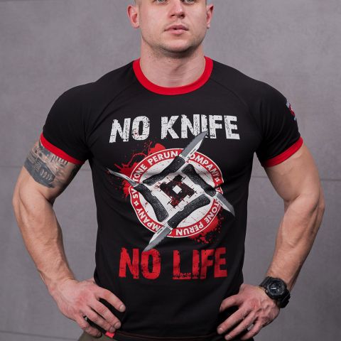 SvaStone футболка No Knife - No Life Sport Edition