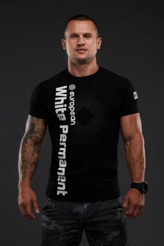 SvaStone футболка White Permanent чорна