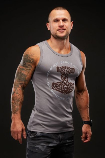 SvaStone майка Mjolnir Dark Grey