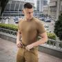 M-Tac футболка потовідвідна Athletic Velcro Coyote Brown