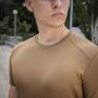 M-Tac футболка потовідвідна Athletic Velcro Coyote Brown