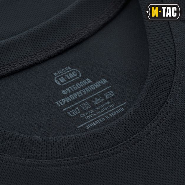 M-Tac футболка потовідвідна Athletic Velcro Dark Navy Blue