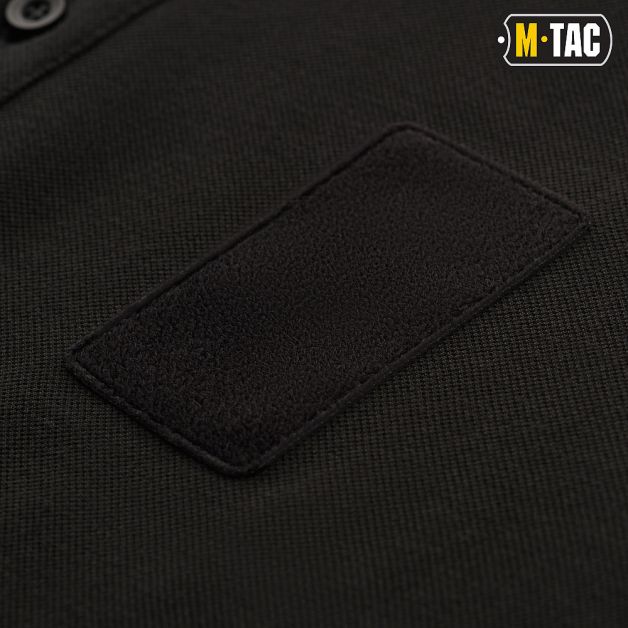 M-Tac поло тактичне довгий рукав 65/35 Black