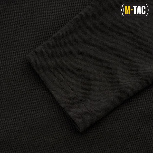 M-Tac поло тактичне довгий рукав 65/35 Black