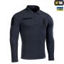 M-Tac поло тактичне довгий рукав 65/35 Dark Navy Blue