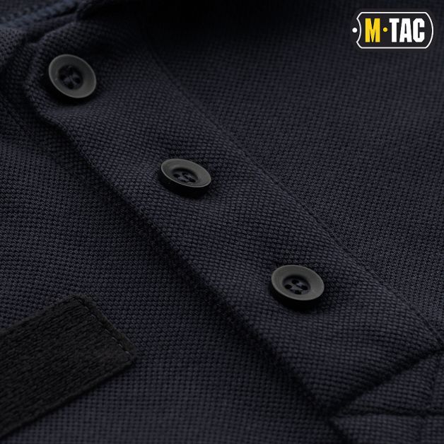 M-Tac поло тактичне довгий рукав 65/35 Dark Navy Blue