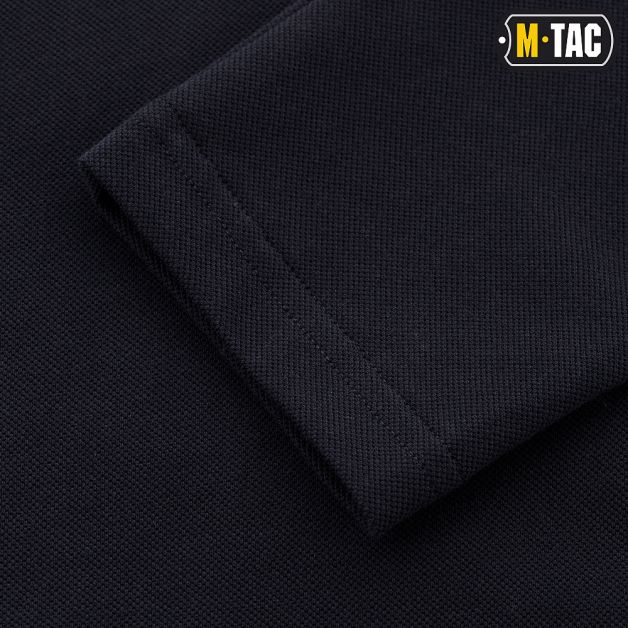 M-Tac поло тактичне довгий рукав 65/35 Dark Navy Blue