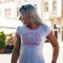 SvaStone футболка женская White Girl розовая
