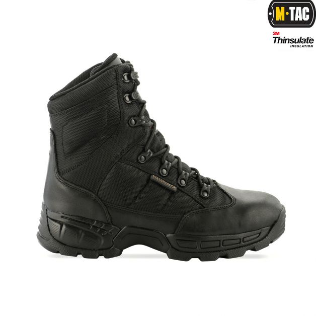M-Tac черевики тактичні зимові Thinsulate Black