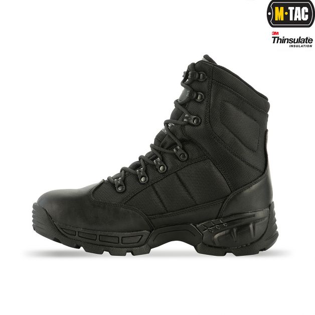 M-Tac черевики тактичні зимові Thinsulate Black