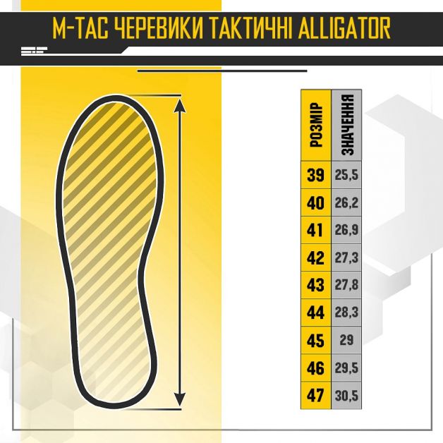 Тактические ботинки M-Tac Alligator Олива