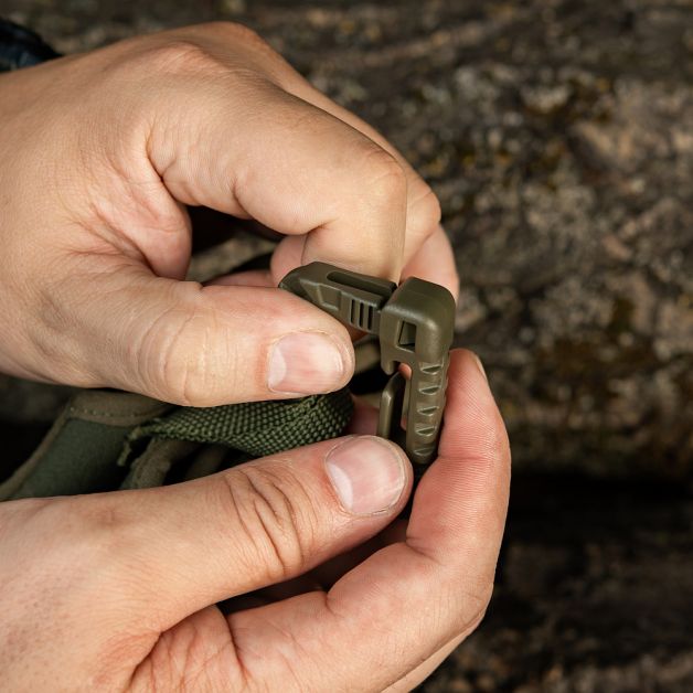 Карабин пластиковый Grimloc OD Green
