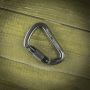 M-Tac карабін 10 см с байонетною муфтою Keylock сірий