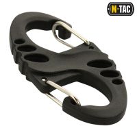 M-Tac карабин S-Hook пластиковый Black