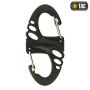 M-Tac карабин S-Hook пластиковый Black