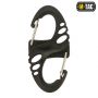 M-Tac карабин S-Hook пластиковый Black