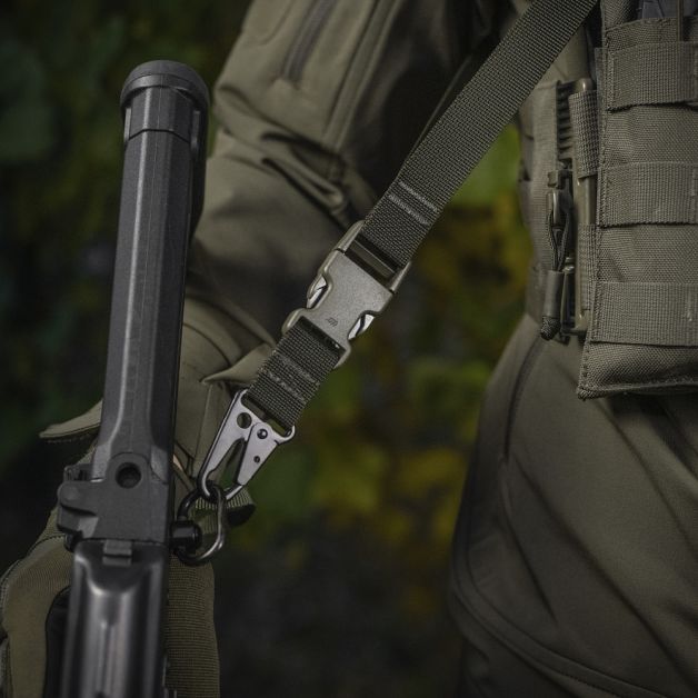 M-Tac ремень оружейный одноточечный Ranger Green