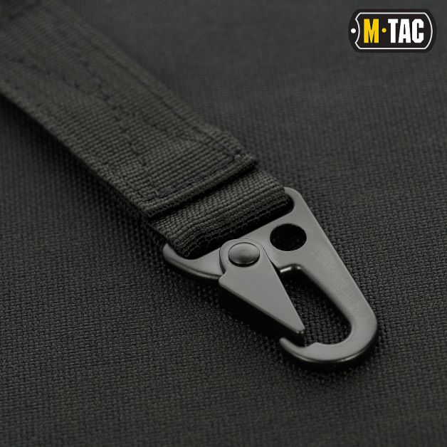 M-Tac ремінь збройовий з карабіном Black