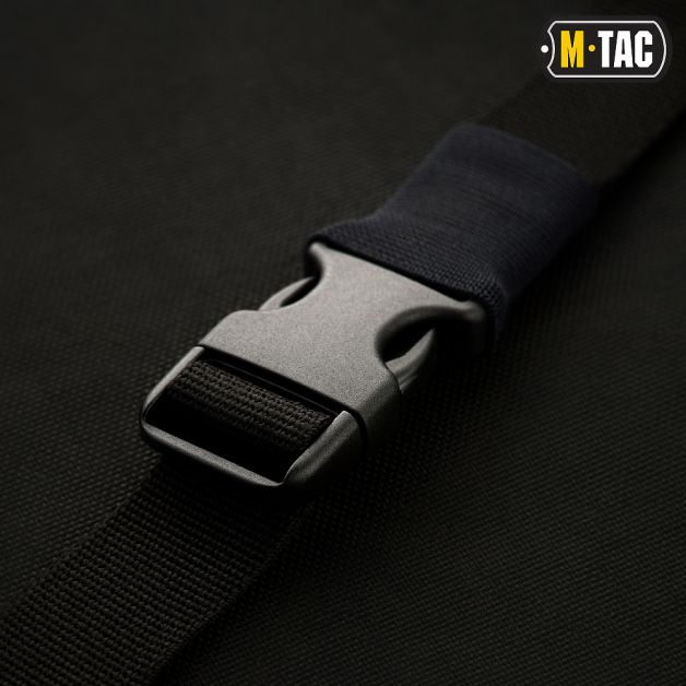 M-Tac ремінь збройовий трьохточковий Black
