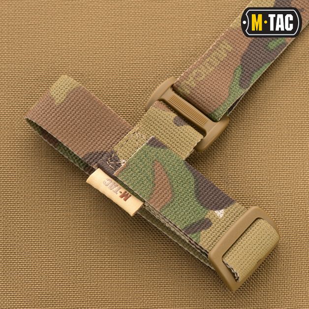 M-Tac ремень оружейный трехточечный Multicam