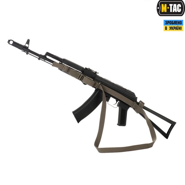 M-Tac ремень оружейный трехточечный Ranger Green