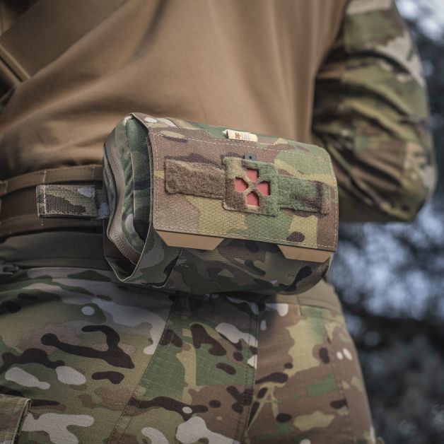 M-Tac подсумок медицинский горизонтальный Large Elite Multicam