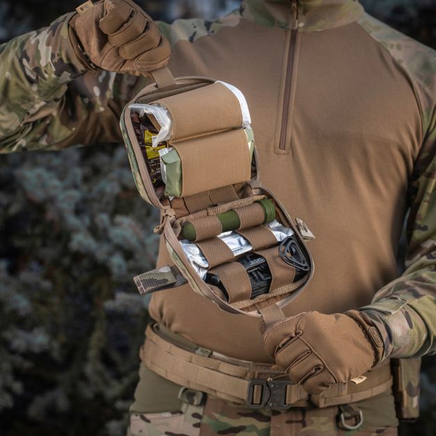 M-Tac подсумок медицинский горизонтальный Large Elite Multicam