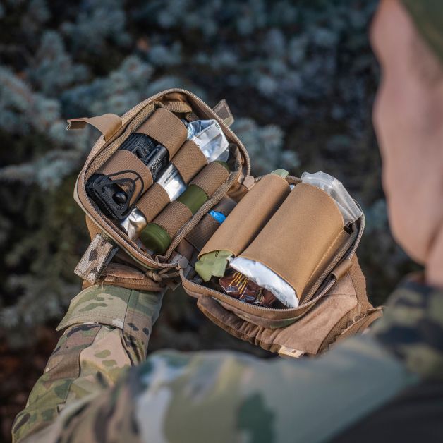 M-Tac подсумок медицинский горизонтальный Large Elite Multicam