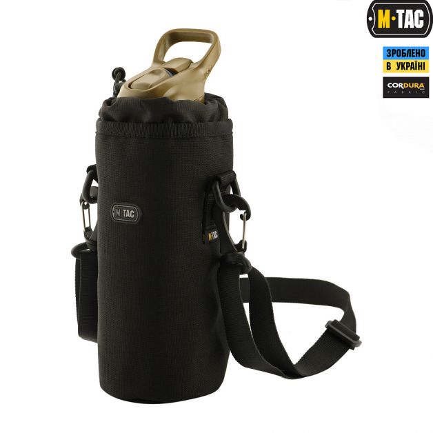 M-Tac подсумок для бутылки с ремнем Black