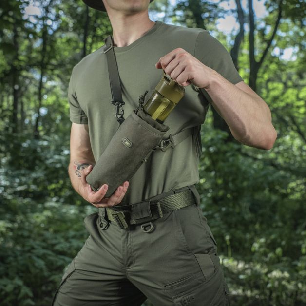 M-Tac подсумок для бутылки с ремнем Ranger Green