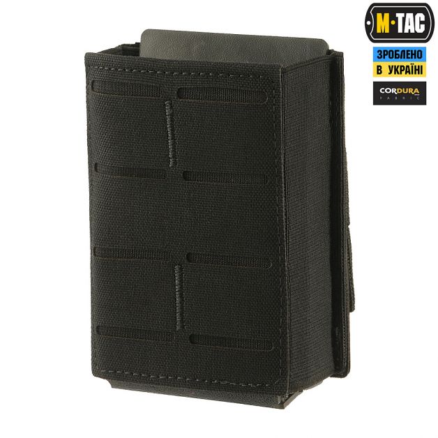 M-Tac підсумок для магазина еластичний (10 см) Laser Cut Black