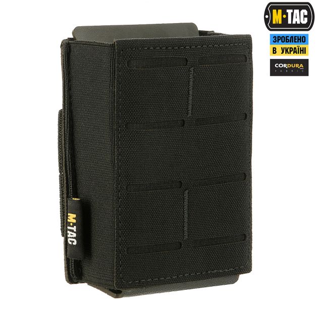 M-Tac підсумок для магазина еластичний (10 см) Laser Cut Black